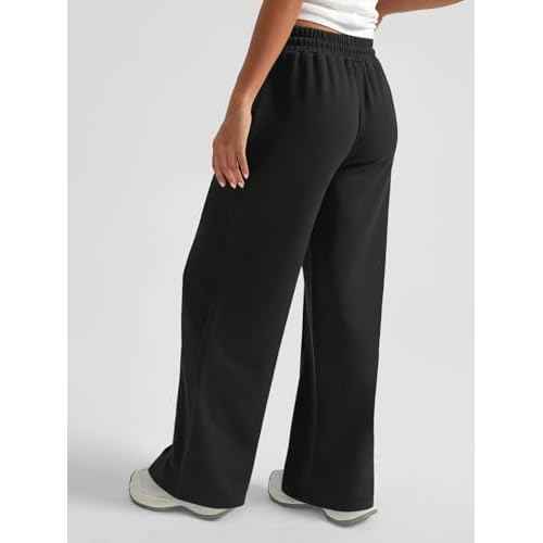 AUTOMET Womens Wide Leg Sweatpants Baggy Lounge Travel Pants Fall Fashion Outfits 2025 Winter Clothes Joggers
