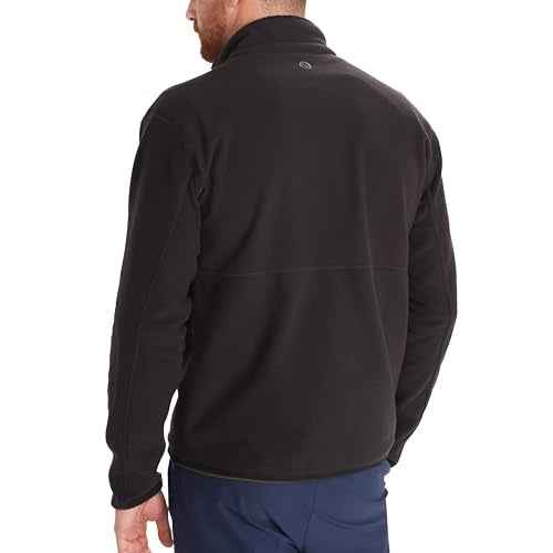 MARMOT Men's Rocklin 1/2 Zip Jacket - Classic, Warm, Lightweight 100-Weight Fleece Layer
