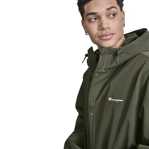 Champion mens Full Length Stadium Jacket With Fleece Lining