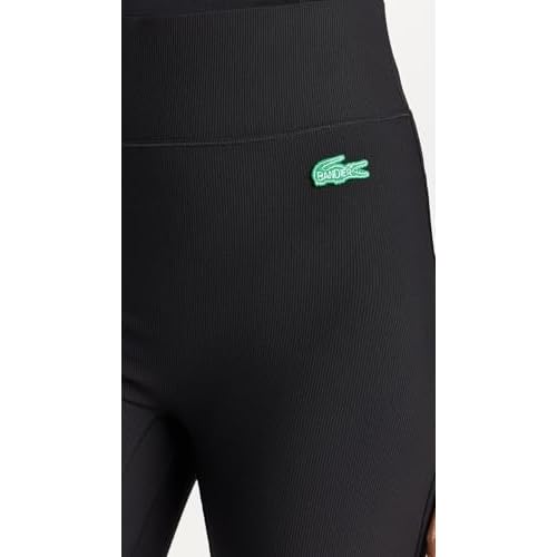 Lacoste Women's Ribbed Flare Pants