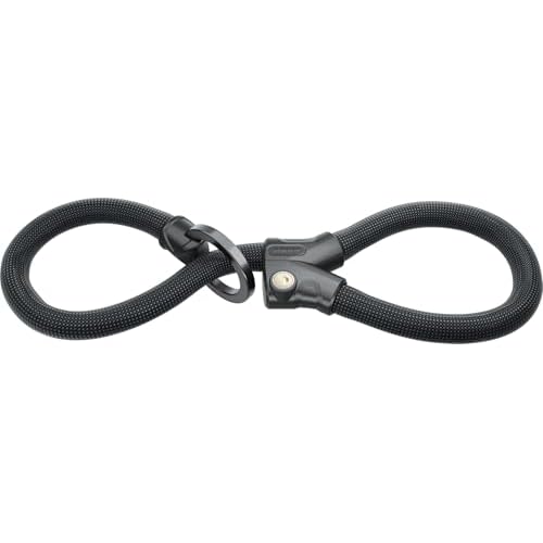 ABUS Chain Lock Infinity Loop 1806 - Flexible Bicycle Lock with 2 Length-Adjustable loopsFor simultaneously securing Several Bicycle Parts, Bicycles or Other Objects - Length 110 cm
