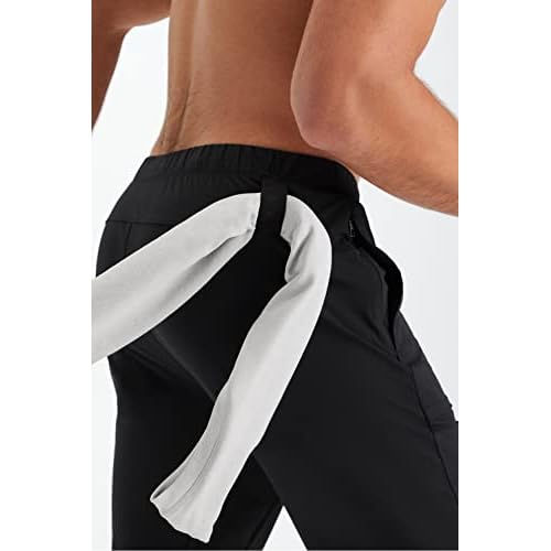 Fabletics Men's The One Jogger, Quick-Dry, Hidden Pockets, Zip Pockets, UPF Protection, Anti-Stink, Lightweight