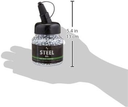 Air Venturi 177 Cal Steel BBs - 5.1 Grains, Zinc-Plated, 2,500 Count