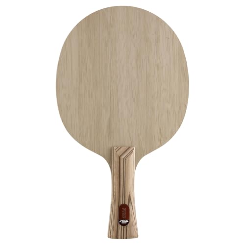 Stiga Pure Table Tennis Blade, Round Wood Blade for Experienced Advanced Offensive Players, Competition Approved