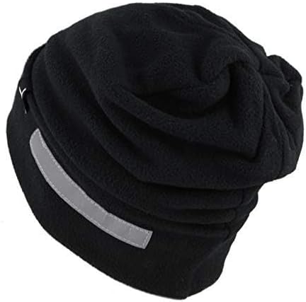 The Hat Depot Fleece Winter Functional Beanie Hat Cold Weather-Reflective Safety for Everyone Performance Stretch