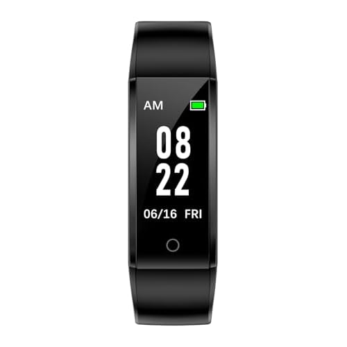 GRV Fitness Tracker Non Bluetooth Fitness Watch No App No Phone Required Waterproof Pedometer Watch with Steps Calories Counter Sleep Tracker for Men Women Parents