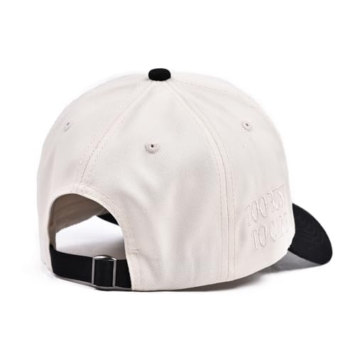 Funny Mommin Hat for Women, Mama Too Busy to Care Truck Hat Gifts Adjustable Washed Cotton Embroidered Mom Baseball Cap