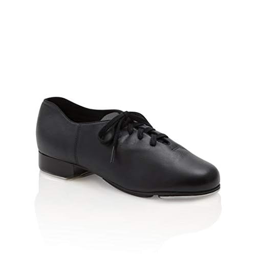 Capezio Cadence Tap Shoe, Black, 9 M
