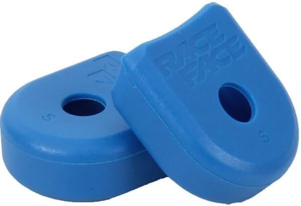 Race Face Boot Cranks - Small Blue Aluminum Bike Crankset for Performance