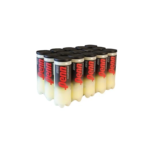 Penn Championship - Extra Duty Felt Pressurized Tennis Balls - 15 Cans, 45 Balls