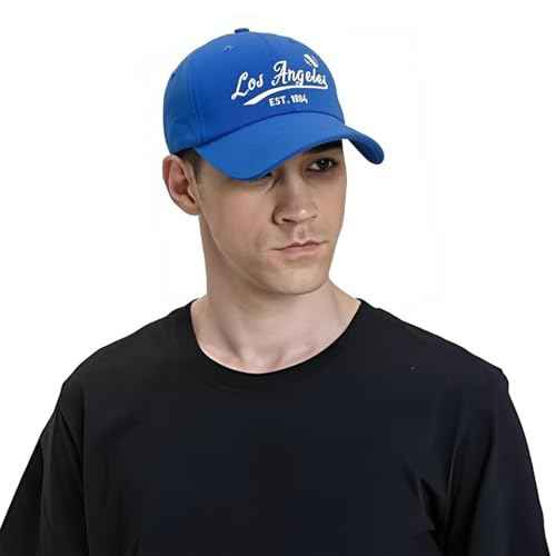 Classic Vintage Embroidered Fashionable Baseball Cap for Men Women Teenager Cap City Hat Adjustable with Gift Box