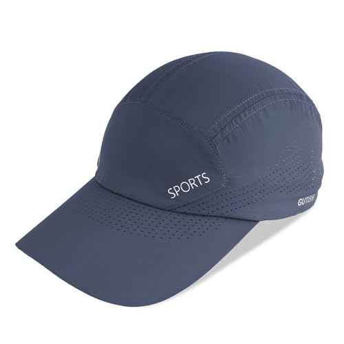 Quick Dry Running Hat Adjustable Cooling Baseball Hat Breathable Sport Cap Reflective UPF 50+ Run Hats for Womens Men