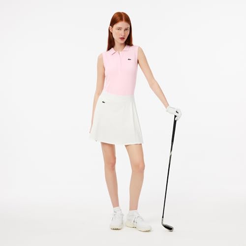 Lacoste Women's Sport Slim Fit UV Protect Stretch Golf Polo Shirt