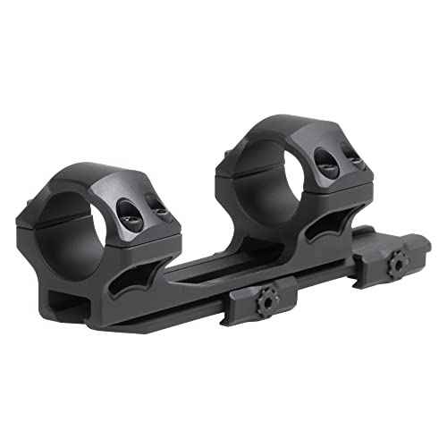 UTG ACCU-SYNC QR 1", Medium Pro, 50mm Offset Scope Mount, Black
