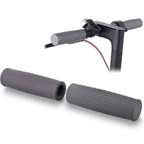 2 Pack Electric Scooter Handle Grips E-Scooter Handlebar Grips Non-Slip-Rubber Hand Grips for VOLPAM Hiboy S2 Xiaomi M365 Pro Segway Ninebot E2 Folding Commuter Electric Scooter Handle Bar