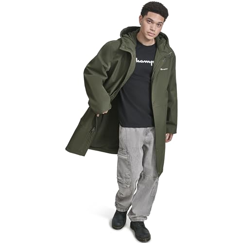 Champion mens Full Length Stadium Jacket With Fleece Lining