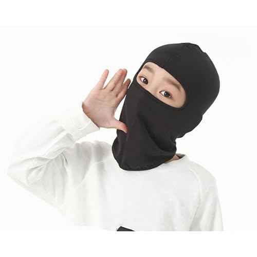 Kids Balaclava Cycling-Mask - Boys-Girls Sun-Protection Windproof Full Face Covering Breathable Caps for All Season