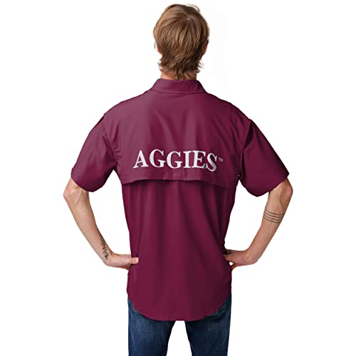 Texas A&M Aggies NCAA Mens Gone Fishing Shirt - L