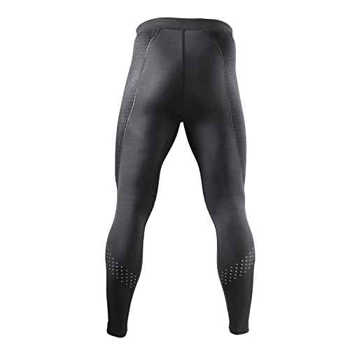 Rehband UD Runner¢¥s Knee/ITBS, Thermal Zone Tights for Men, Compression Tights for Running & Athletics
