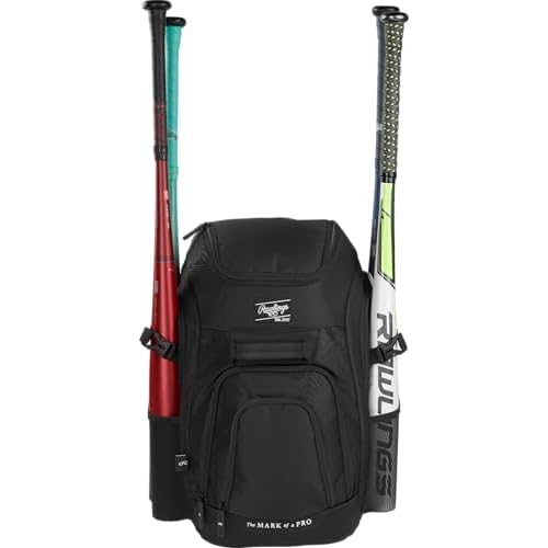 Rawlings | FRANCHISE 2.0 Player's Backpack | Baseball/Softball | Rec/Travel | Multiple Styles