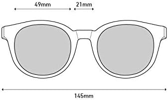 SPY OPTIC HiFi, Round Sunglasses, Color and Contrast Enhancing Lenses