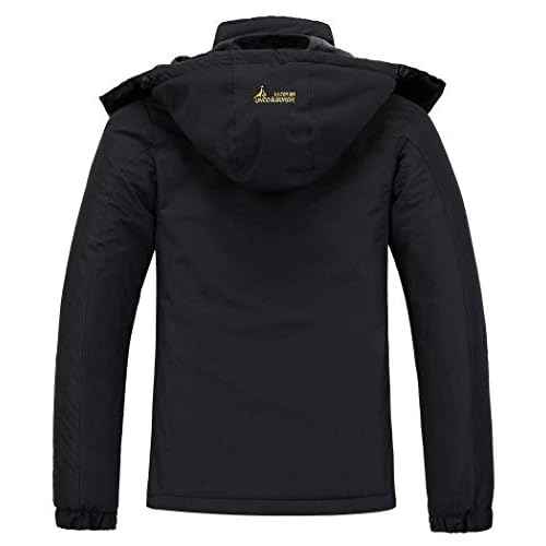 MOERDENG Women's Waterproof Ski Jacket Warm Winter Snow Coat Mountain Windbreaker Hooded Raincoat Jacket