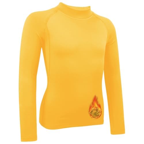Youth Boys' Compression Shirt Long Sleeve Thermal Undershirt£¬Fleece Base Layer Athletic for Baseball, Football