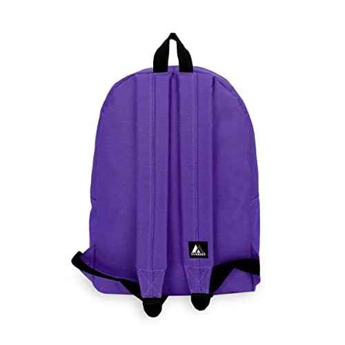 Everest Basic Backpack, Dark Purple, One Size