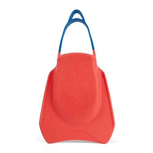 Speedo 808766F960L Biofuse Fitness Fin Fluro Tangerine/Pool Blue/Blue Flame L