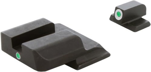 AMERIGLO i-Dot Night Sight Set for Smith & Wesson M&P – Front & Rear Green Tritium Lamps