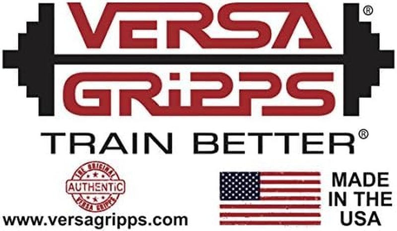 Versa Gripps Pro, Made in USA, Wrist Straps for Weightlifting Alternative, Best Training Accessory, XS, Black