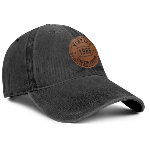 50th,40th,60th Birthday Gifts for Men Women Vintage 1975 1965 1985 Hat 50 Year Old Gifts Baseball Cap