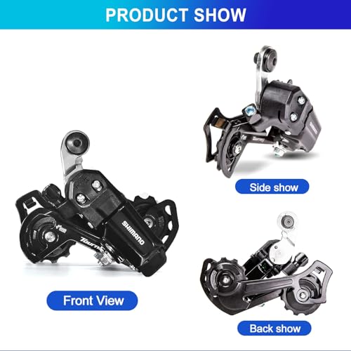 Bike Rear Derailleur RD-TY200 6/7 Speed Derailleur Direct Mount for Mountain Bicycle
