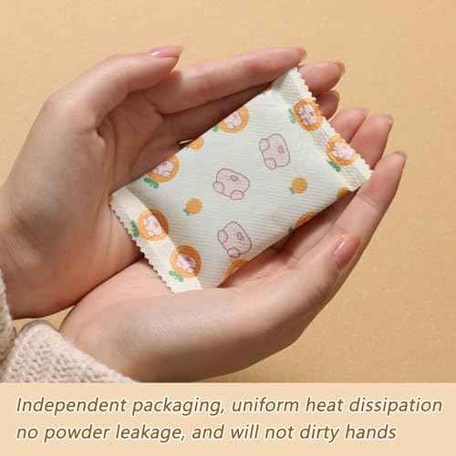 Hand Warmers Up to 10 Hours Long-Lasting for Warm Hot Hands, Disposable, Hands Feet and Body, Winter Essentials, Camping Hand Warmers 10 Packs (40 Packs Gift of Silicone Insulation Cover)