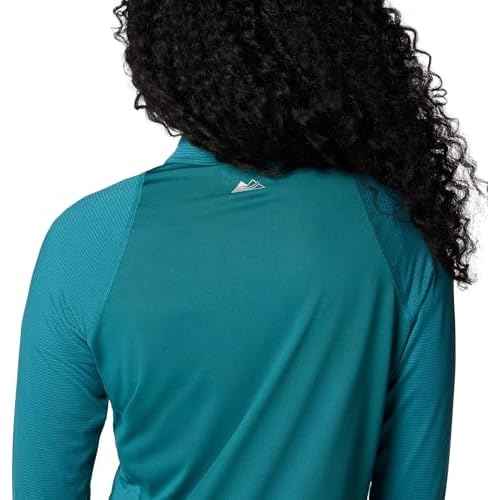 Columbia Womens Endless Trail Half Zip Mesh Long Sleeve