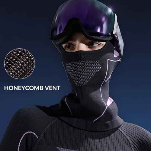 Ski Mask Balaclava, Quick-Dry Thermal Cold Weather Face Mask for Snowboarding, Skiing, Motorcycle