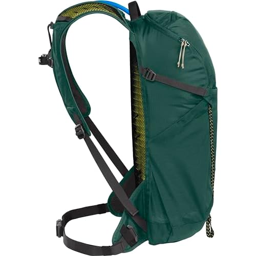 CamelBak Rim Runner X22 Hiking Hydration Backpack with 1.5L Crux Reservoir, Bistro Green