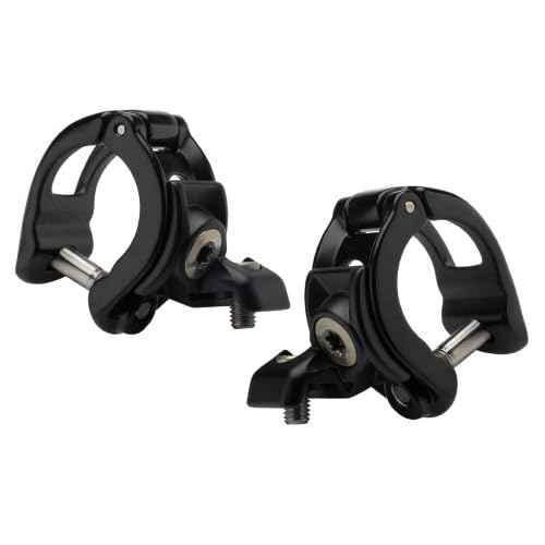 SRAM MatchMaker X Cockpit Clamp - Pair, Black with Ti Bolts
