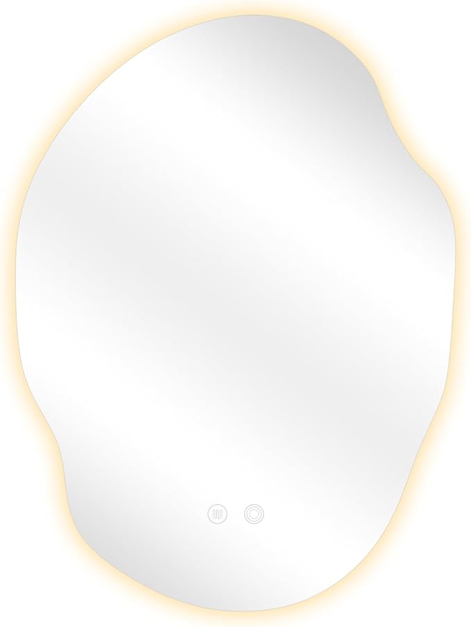 Irregular LED Bathroom Mirror