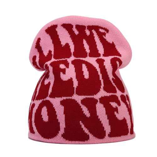 Y2K Beanie Hat for Men & Women Trendy Soft Stretchable Winter Cap, Warm Comfortable Cold Weather Knit Accessory