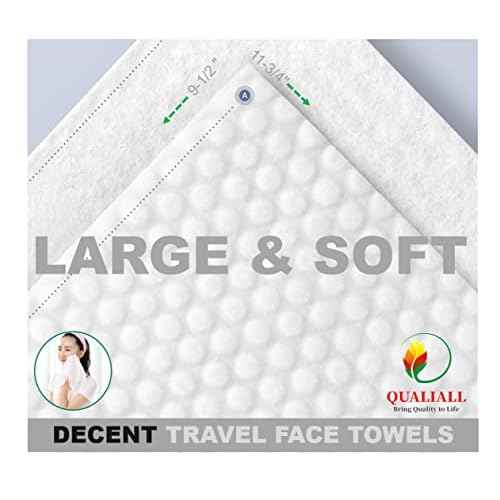 Premium Compressed Towels, Pure Cotton Portable Washcloth for Camping or Travel¡¦