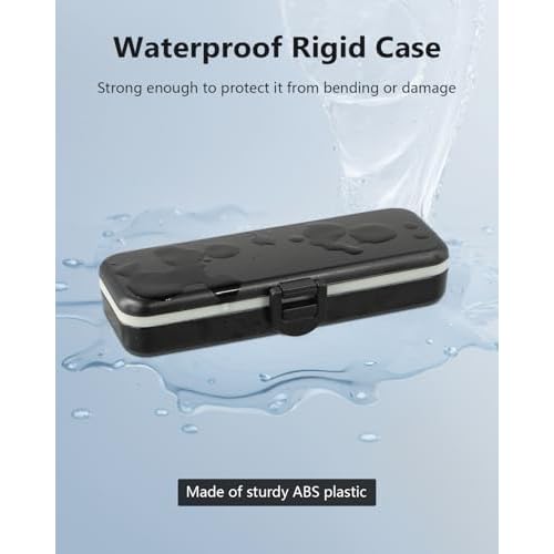 Kardia Mobile Case Only for KardiaMobile 6L EKG Heart Monitor, KardiaMobile 6L Case with Silicone Pad for Travel and Portable, Protect Kardia (CASE ONLY) Black