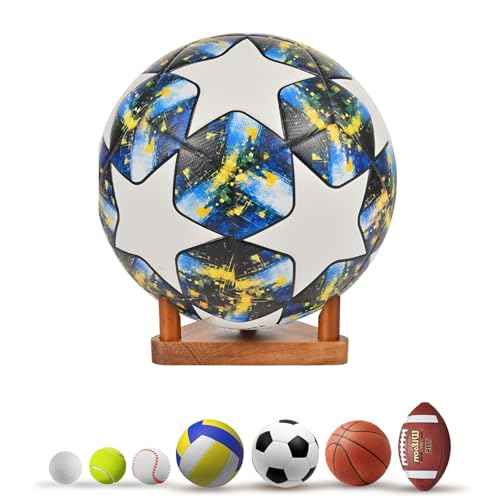 Ball Racks, Soccer Racks, Basketball Racks, Volleyball Souvenir Display racks, made of walnut wood