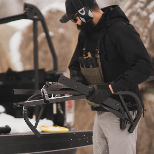 Caldwell AR500 Steel Target Hangers and Straps, for Range, Practice Shooting, and Outdoors