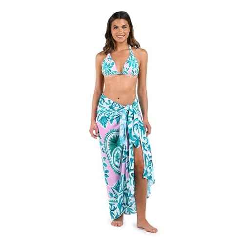 La Blanca Women's Standard Pareo Wrap Swimsuit Cover Up
