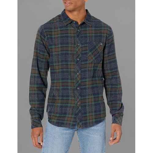 Billabong Men's Classic Long Sleeve Flannel Shirt