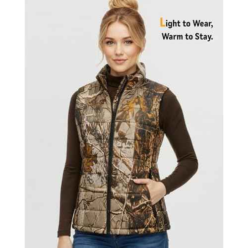 Wulcea Graphene Heated Vest For Women 7.4V Fast Charge Large Capacity Battery