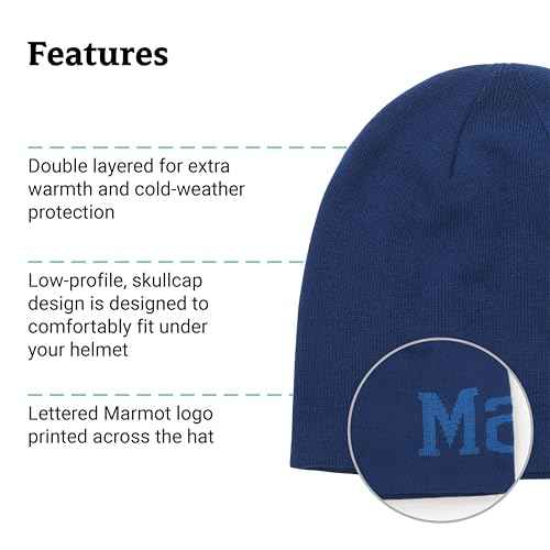 MARMOT Unisex-Adult Summit Hat - Knit Skullcap Beanie