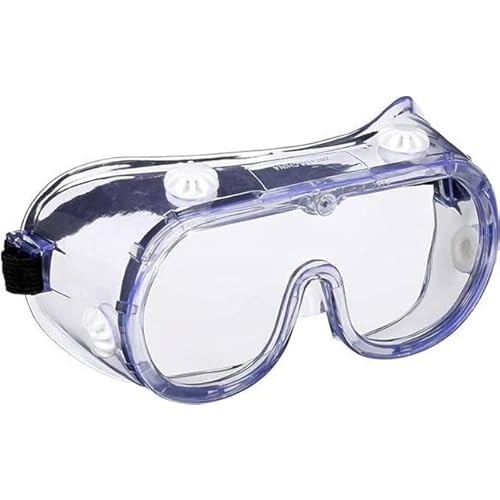 keebomed Chemical Splash/Impact Safety Goggle, Soft, Adjustable 1 -Pack