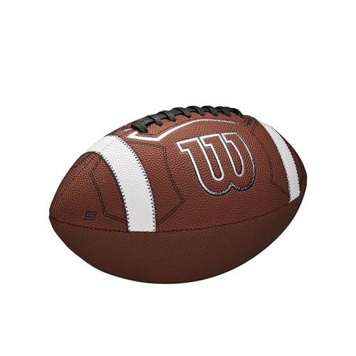 WILSON GST SpeedSkin One Football - Brown, Official Size